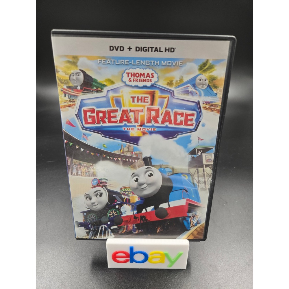 Thomas & Friends The Great Race The Movie DVD Animated Kids Family Film Ashima
